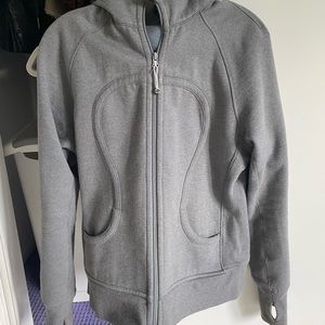 Lululemon gray zip up